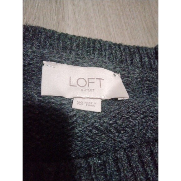 Loft Sweater women's x-small Gray - Picture 4 of 8